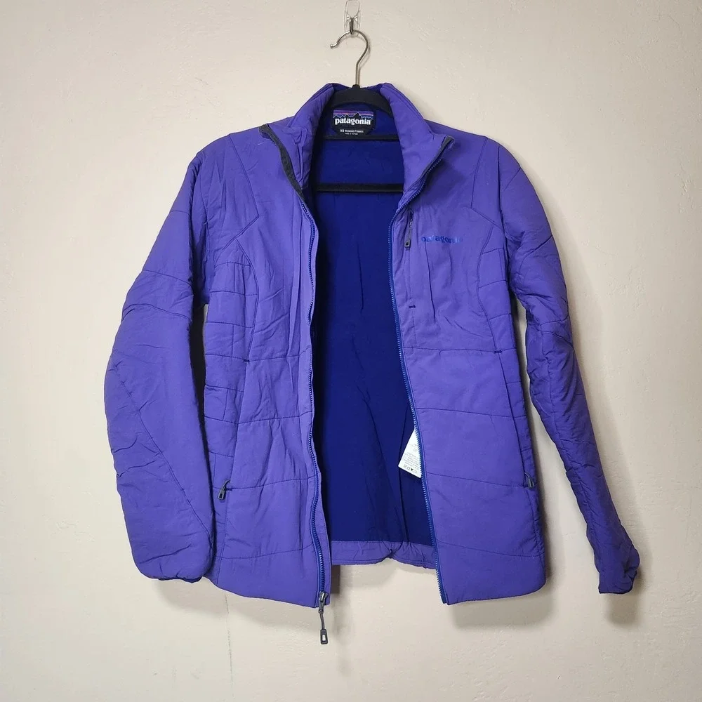 Patagonia Womens‎ Nano-Air  Zip Up Jacket Womens Size XS Purple